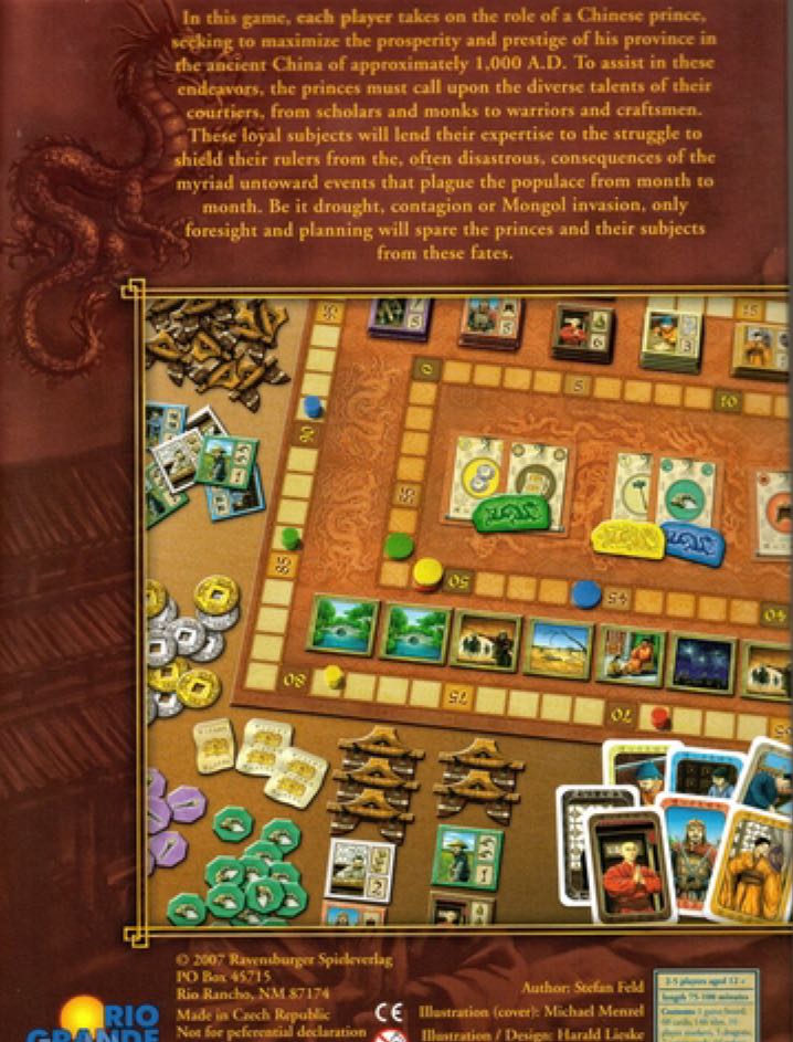 In The Year Of The Dragon  (2-5) board game collectible [Barcode 655132003483] - Main Image 2