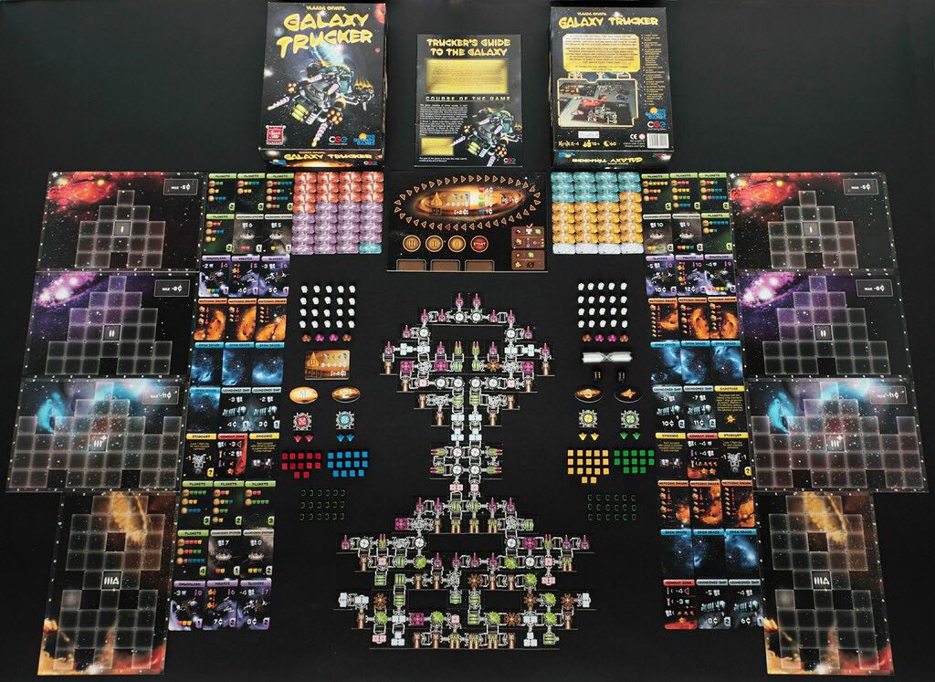 Galaxy Trucker - Anniversary Edition  (2-5) board game collectible [Barcode 655132004916] - Main Image 2