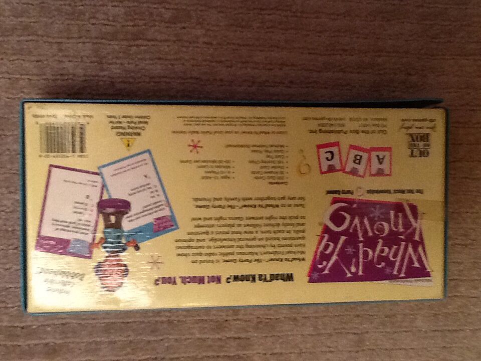 Michael Feldman’s Whad’ya Know?  (4-10) board game collectible [Barcode 659390099998] - Main Image 2