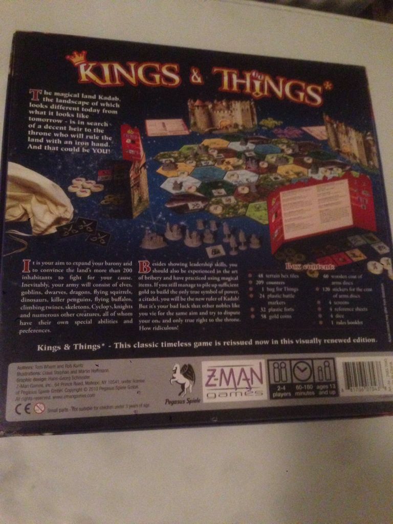 Kings & Things  (2-4) board game collectible [Barcode 681706070438] - Main Image 2