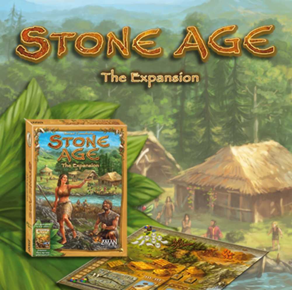 Stone Age: The Expansion  (2-5) board game collectible [Barcode 681706712611] - Main Image 3