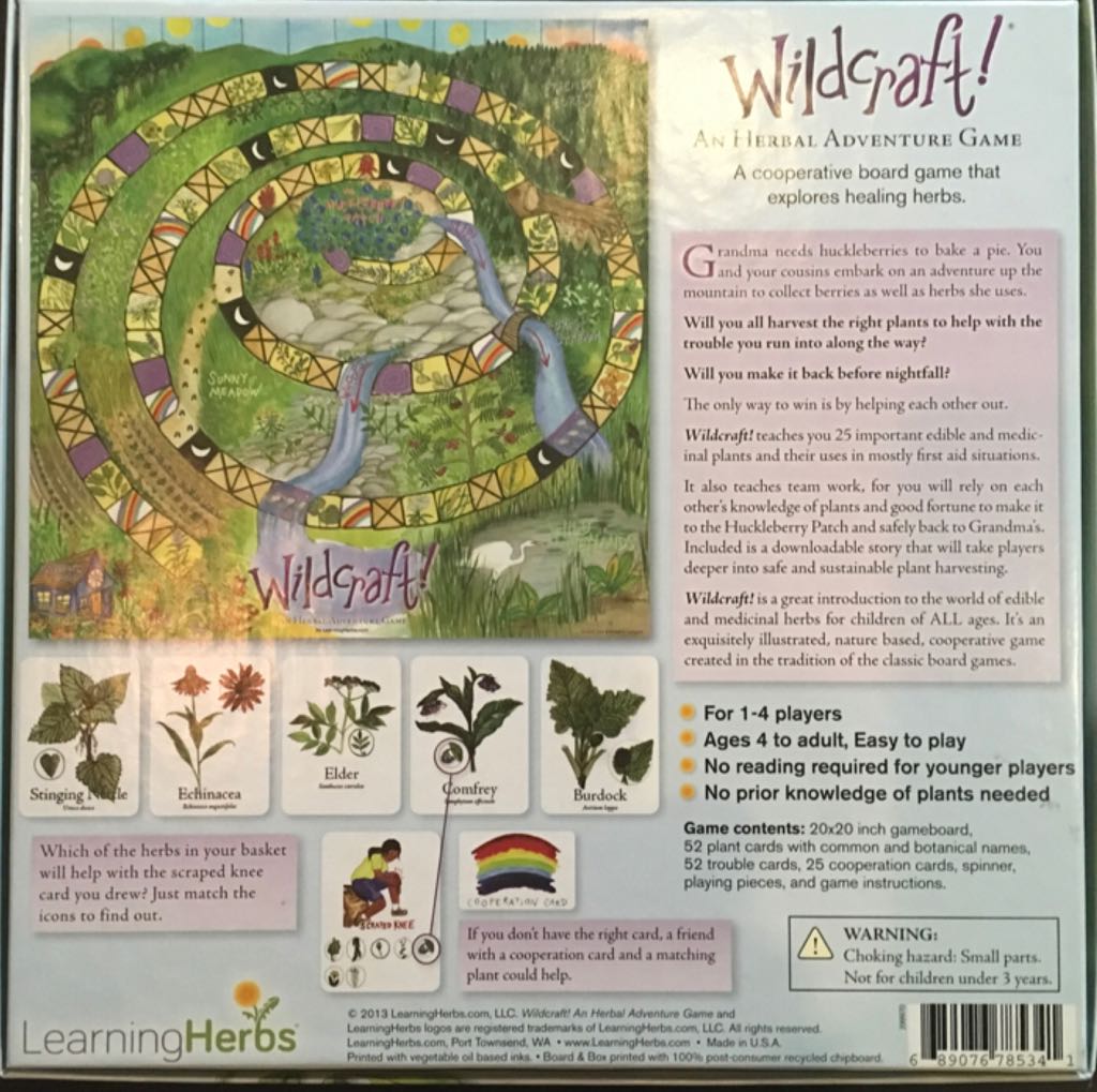 Wildcraft!  (1-4) board game collectible [Barcode 689076785341] - Main Image 2