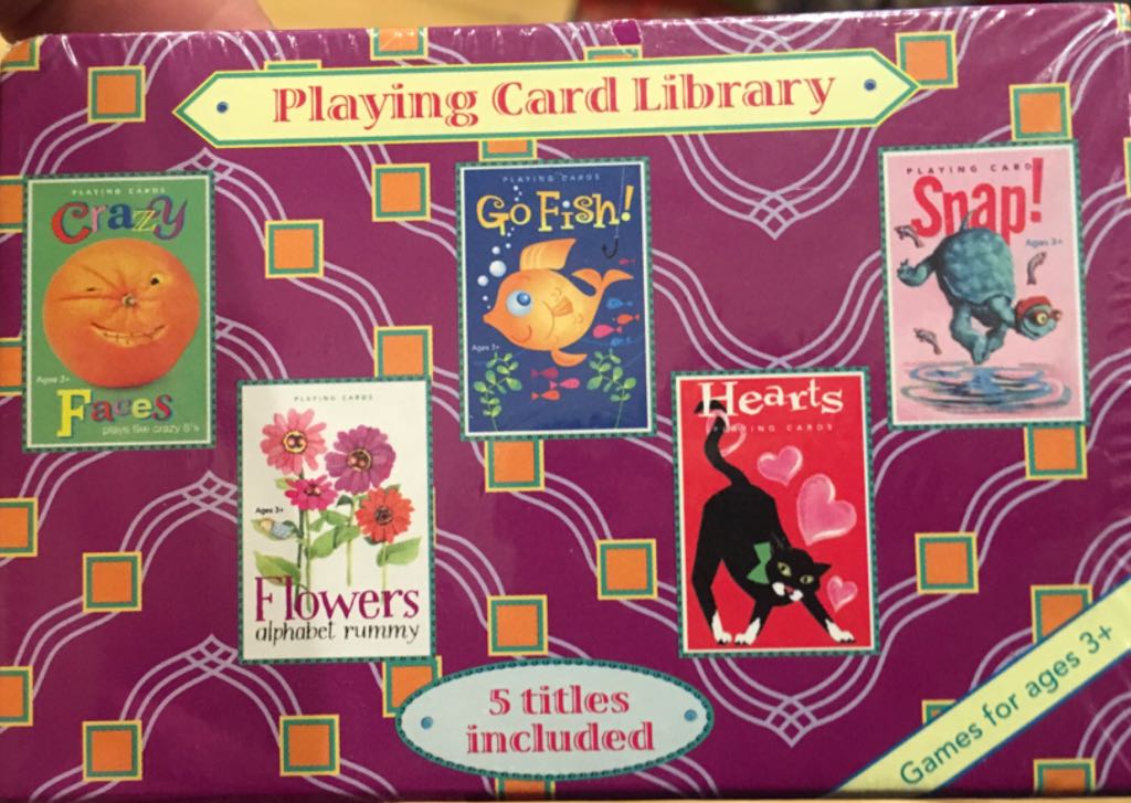 Playing Card Library  board game collectible [Barcode 689196847035] - Main Image 2