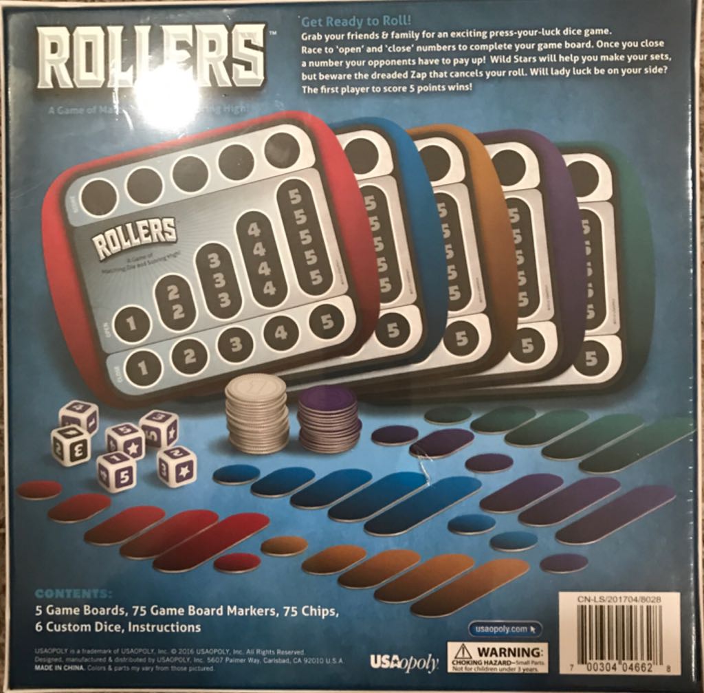 Rollers  (2-5) board game collectible [Barcode 700304046628] - Main Image 2