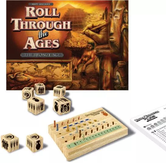 Roll Through The Ages, The Bronze Age  (1-4 Players) board game collectible [Barcode 718122623143] - Main Image 3