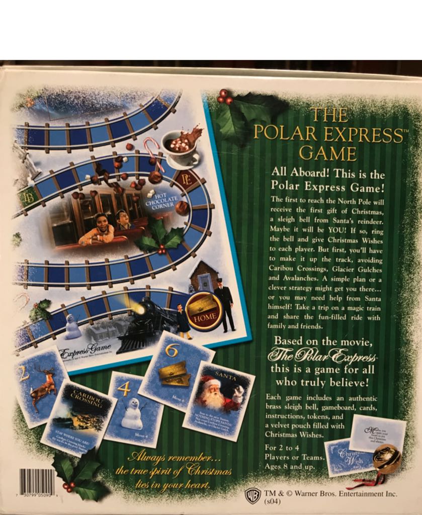 Polar Express Game, The  (2-4) board game collectible [Barcode 730799050909] - Main Image 2