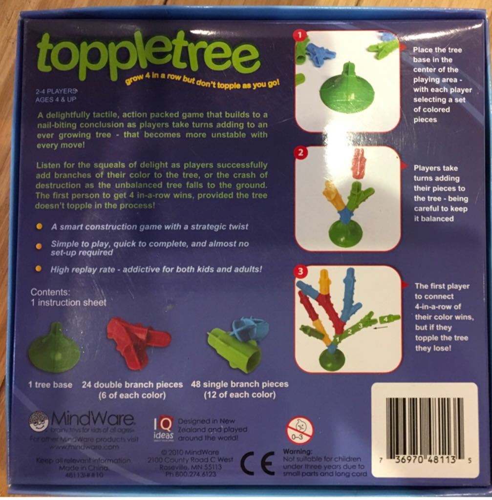 Toppletree  (2-4) board game collectible [Barcode 736970481135] - Main Image 2