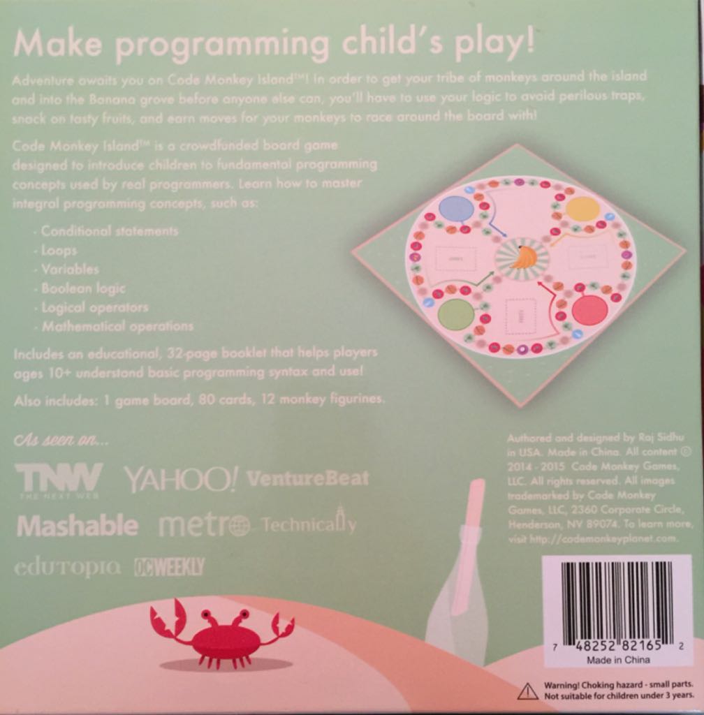 Code Monkey Island  (2-4) board game collectible [Barcode 748252821652] - Main Image 2