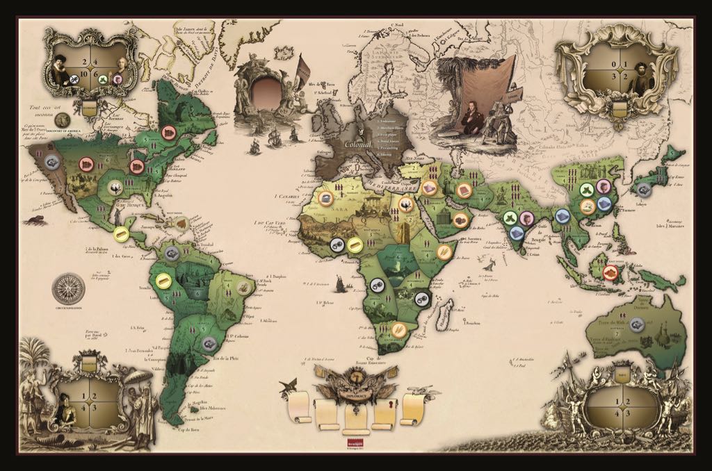 Colonial: Europe’s Empires Overseas 2nd Edition  (2-6) board game collectible [Barcode 7640150380022] - Main Image 2