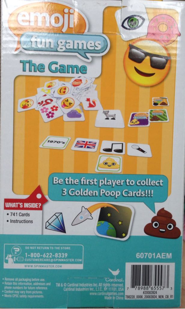 Emoji Fun Games  (2-4) board game collectible [Barcode 778988655573] - Main Image 2