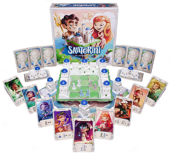 Santorini  (2-4) board game collectible [Barcode 778988704691] - Main Image 3