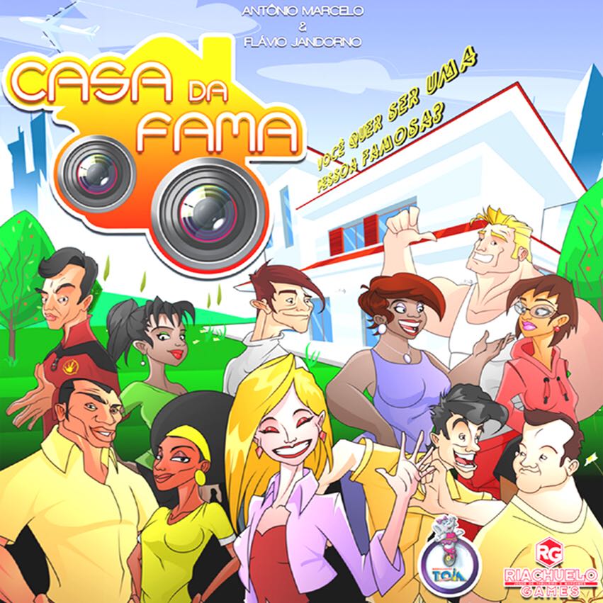 Casa da Fama  (4-10) board game collectible [Barcode 7898108120866] - Main Image 1