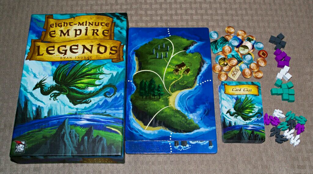 Eight-Minute Empire : Legends  (2 to 4) board game collectible [Barcode 793573104922] - Main Image 2