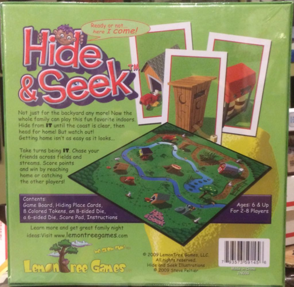 Hide & Seek  (2-8) board game collectible [Barcode 793573591456] - Main Image 2