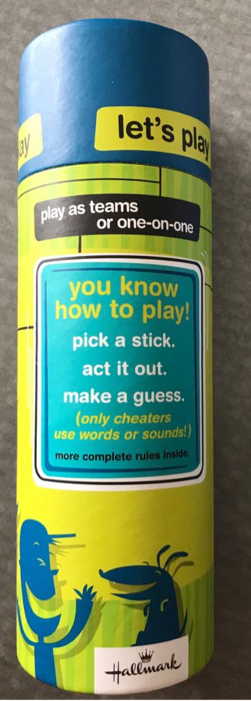 Charades  (Team) board game collectible [Barcode 795902130596] - Main Image 2