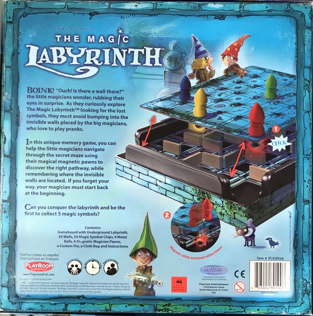 The Magic Labyrinth  (4) board game collectible [Barcode 803004891007] - Main Image 2
