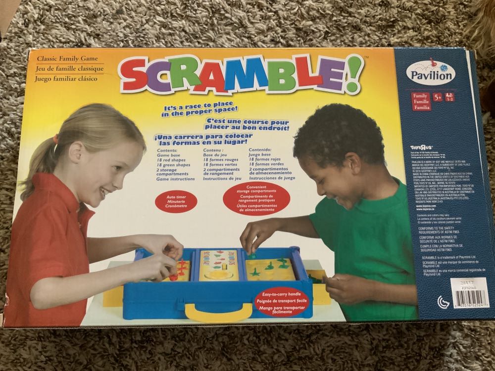 Scramble  (2) board game collectible [Barcode 803516525247] - Main Image 2