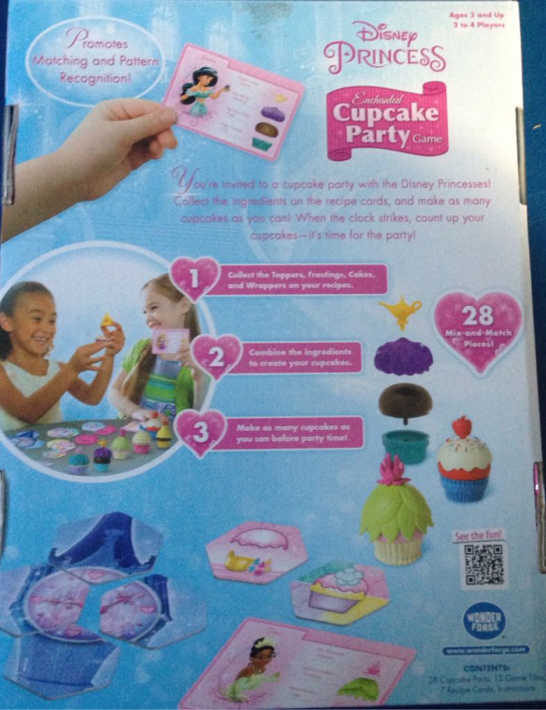 Enchanted Cupcake Party Game  (2-4) board game collectible [Barcode 810558015254] - Main Image 2