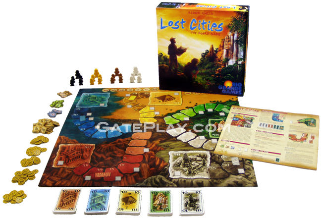 Lost Cities -The Board Game  (2-4) board game collectible [Barcode 814743011618] - Main Image 4