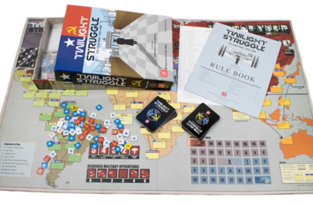 Twilight Struggle  (2) board game collectible [Barcode 817054010271] - Main Image 3