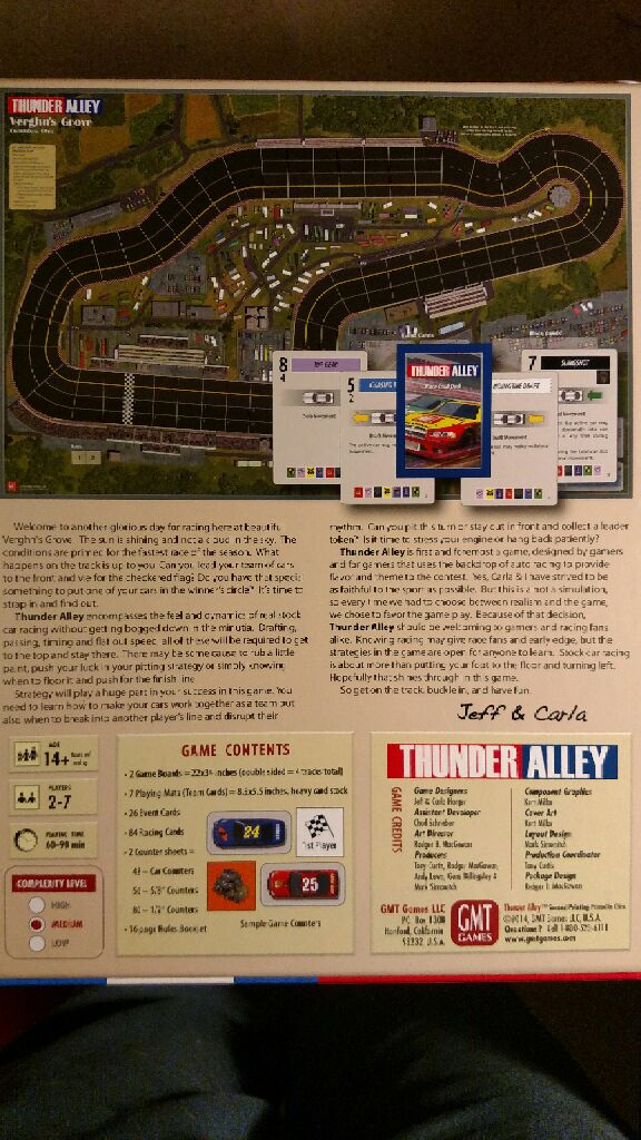 Thunder Alley  (2-7) board game collectible [Barcode 817054010677] - Main Image 2