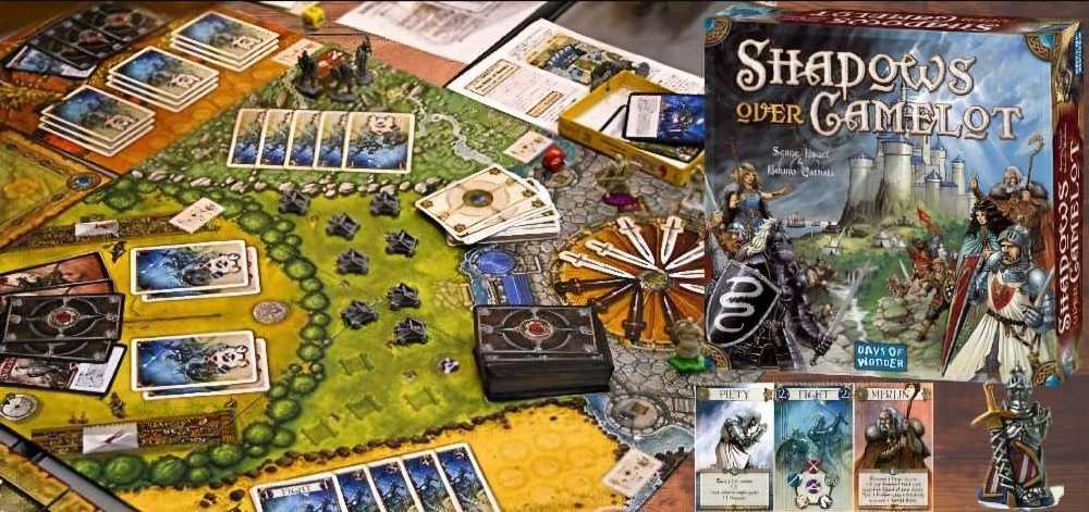 Shadows Over Camelot  (3-7) board game collectible [Barcode 824968719916] - Main Image 3