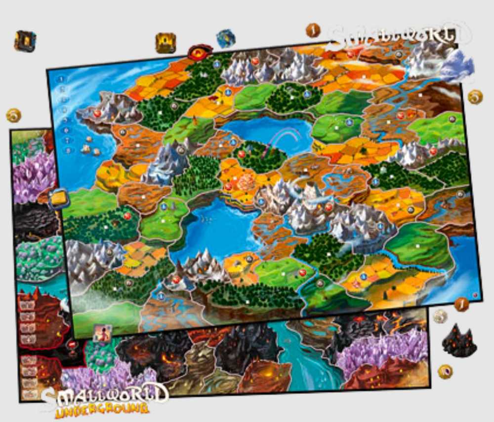 SmallWorld 6 Player Board  (6) board game collectible [Barcode 824968826805] - Main Image 4