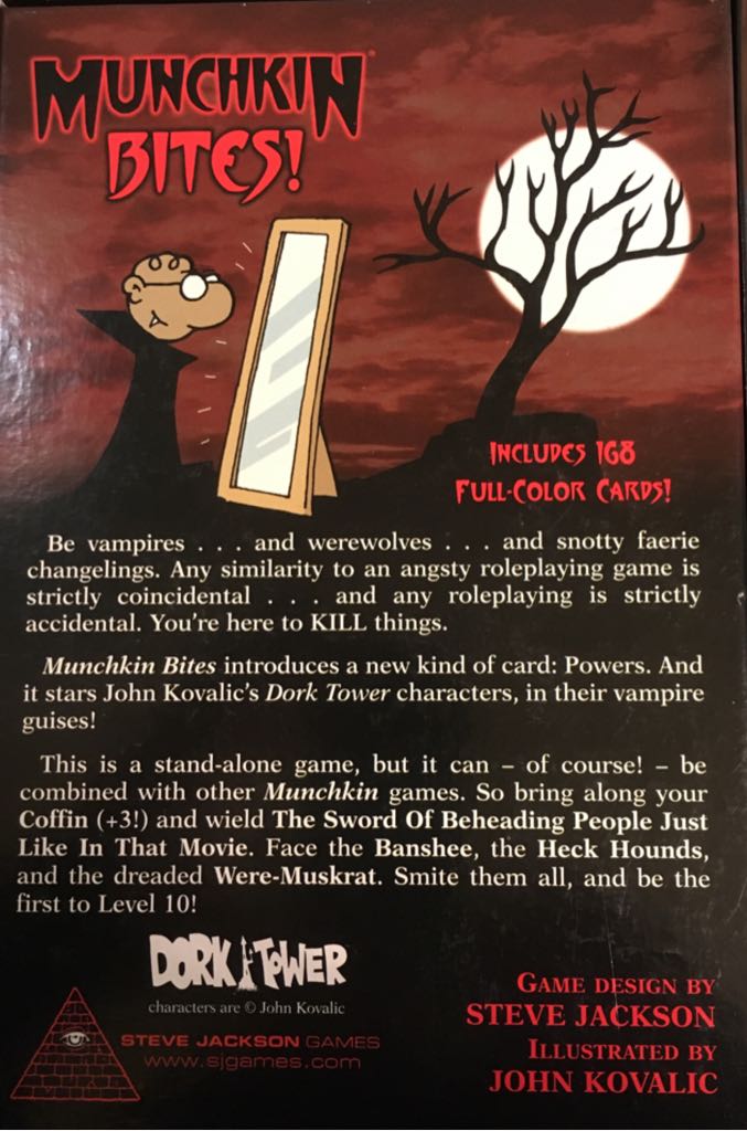 Munchkin : Bites!  (3-6) board game collectible [Barcode 837654320464] - Main Image 2