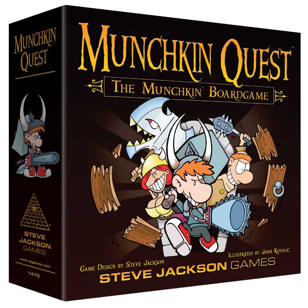 Munchkin Quest  (2-4) board game collectible [Barcode 837654320693] - Main Image 4