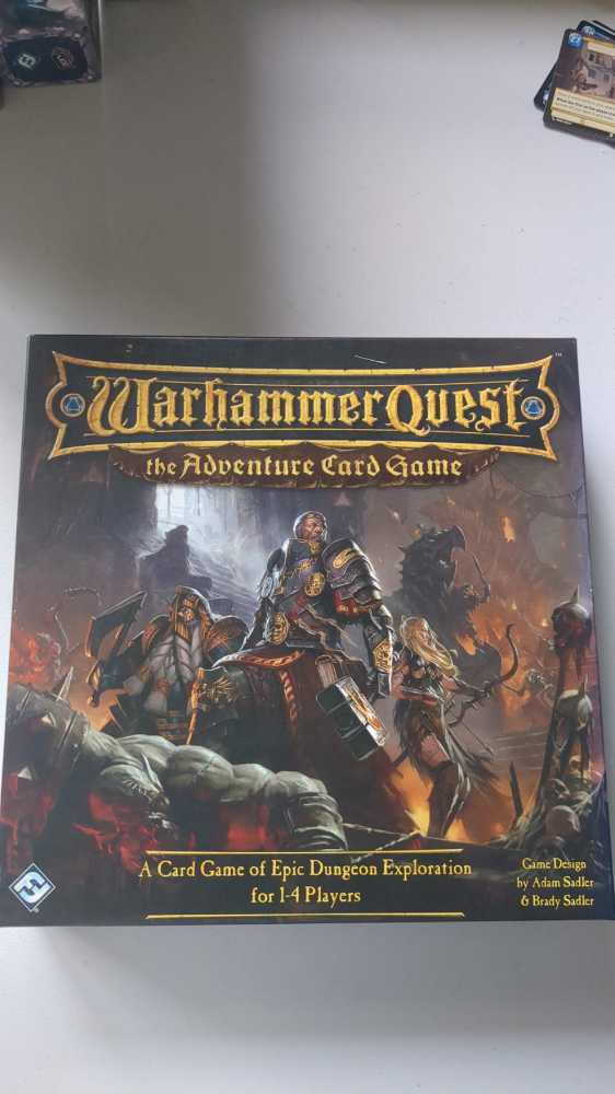 Warhammer Quest: The Adventure Card Game  (1-4) board game collectible [Barcode 841333100124] - Main Image 3
