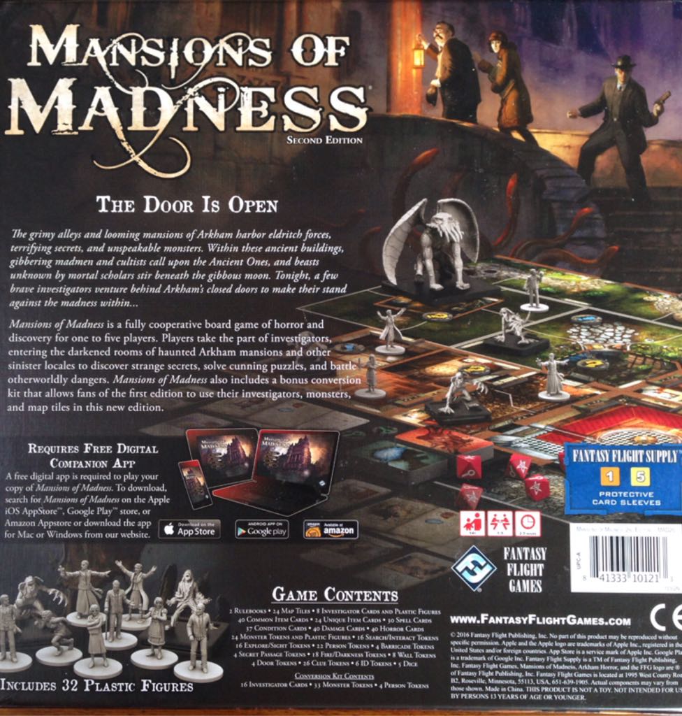 Mansions of Madness: Second Edition  (1-5) board game collectible [Barcode 841333101213] - Main Image 2