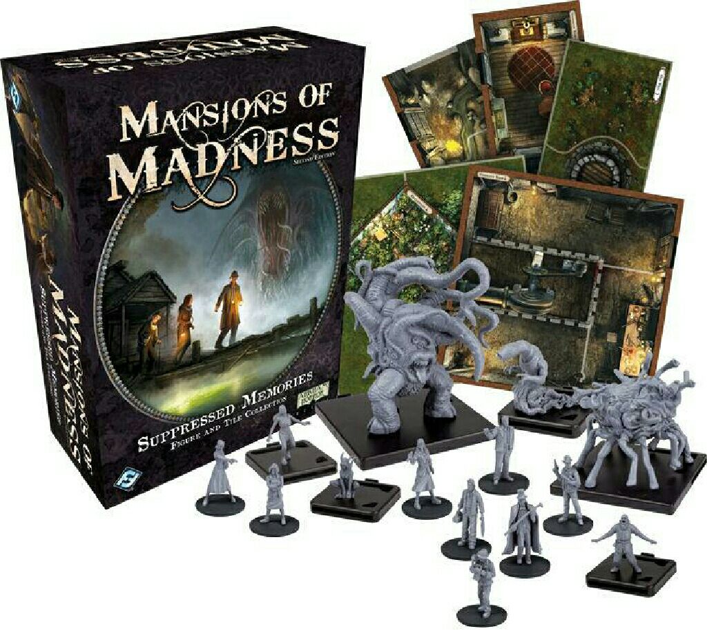 Mansions Of Madness: Suppressed Memories  (1-5) board game collectible [Barcode 841333101541] - Main Image 2