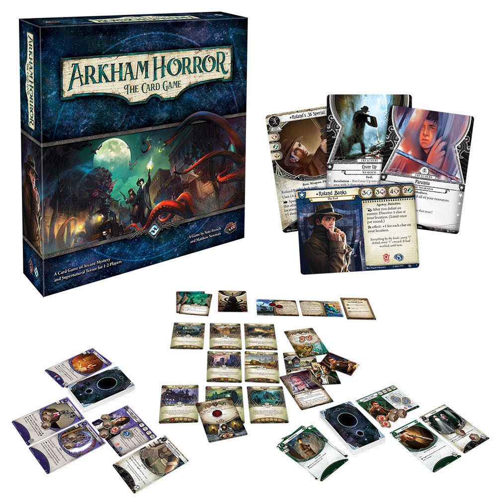 Arkham Horror card game  (1-2) board game collectible [Barcode 841333101633] - Main Image 3