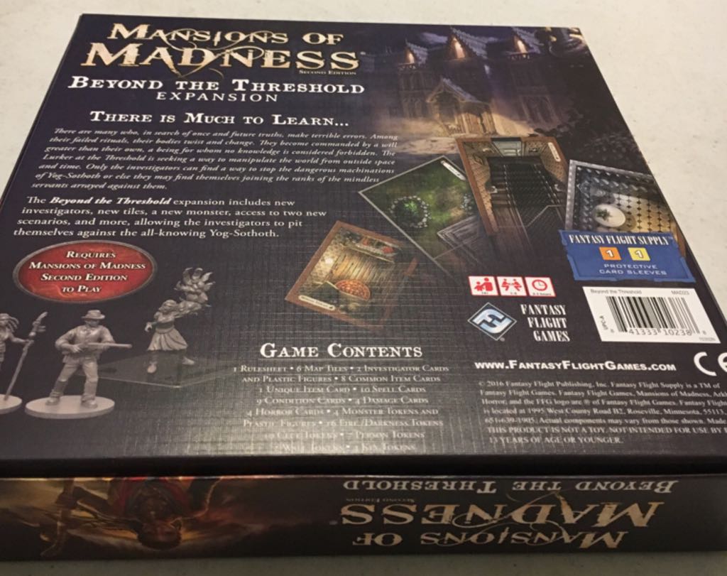 Mansions Of Madness Second Edition: Beyond Then Threshold  (1-5) board game collectible [Barcode 841333102388] - Main Image 2