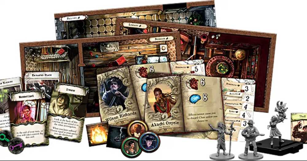 Mansions Of Madness Second Edition: Beyond Then Threshold  (1-5) board game collectible [Barcode 841333102388] - Main Image 3