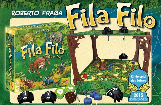 FILA FILO  (2-4) board game collectible [Barcode 8436017222937] - Main Image 2