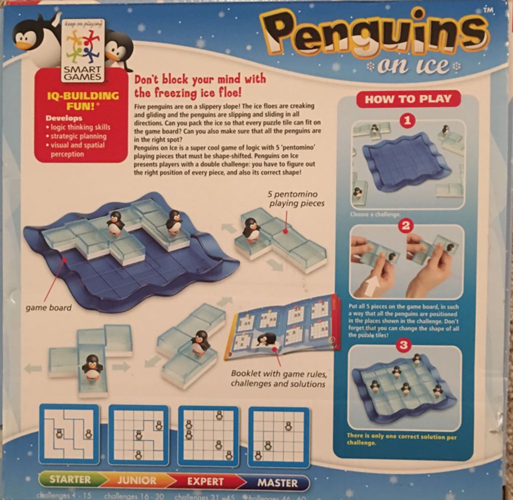 Penguins On Ice  (1) board game collectible [Barcode 847563000074] - Main Image 2
