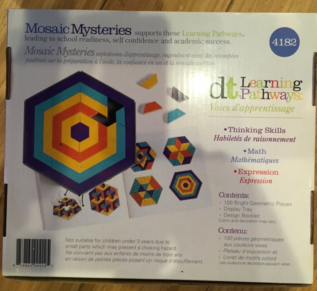 Mosaic Mysteries  (1) board game collectible [Barcode 859862004295] - Main Image 2