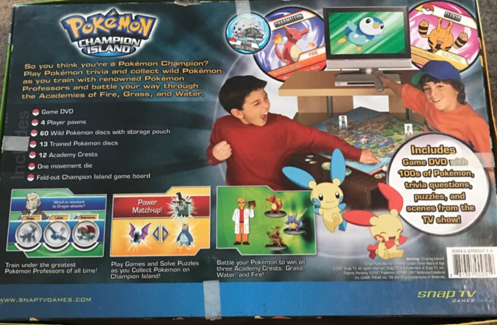 Pokémon Champion Island  (2-4) board game collectible [Barcode 881381000519] - Main Image 2