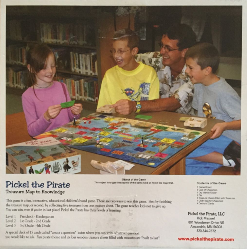 Pickel the Pirate  board game collectible [Barcode 882006000013] - Main Image 2