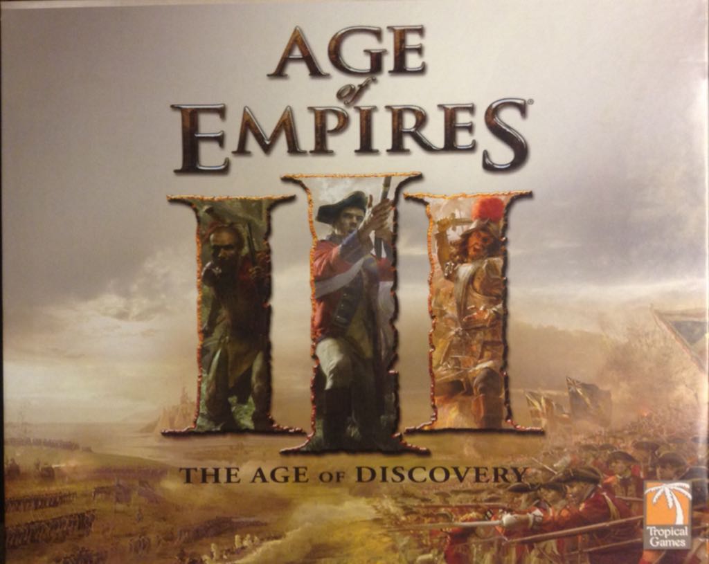 Age of Empires III: The Age of Discovery  (2 to 6) board game collectible [Barcode 896672001007] - Main Image 1