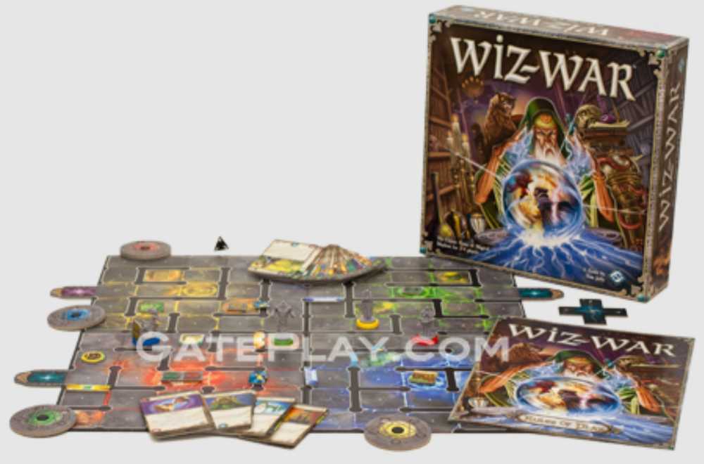 Wiz-War  (2-4) board game collectible [Barcode 9181676612382] - Main Image 4