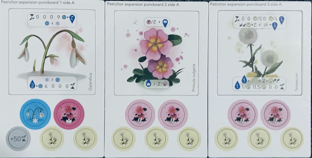Petrichor: Flowers  (2-5) board game collectible [Barcode 9780985858094] - Main Image 3