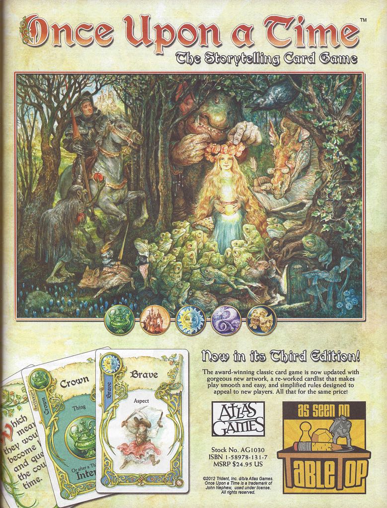 Once Upon a Time  (2-6) board game collectible [Barcode 9781589781313] - Main Image 2