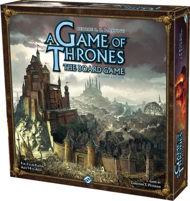 A Game of Thrones Board Game 2nd Edition  (3-6) board game collectible [Barcode 9781589947207] - Main Image 1