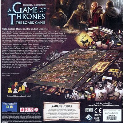 A Game of Thrones Board Game 2nd Edition  (3-6) board game collectible [Barcode 9781589947207] - Main Image 2