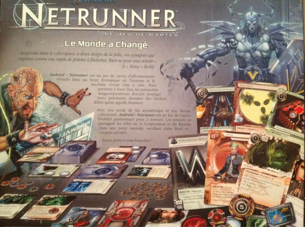 Android Netrunner  (2) board game collectible [Barcode 9781616614607] - Main Image 2