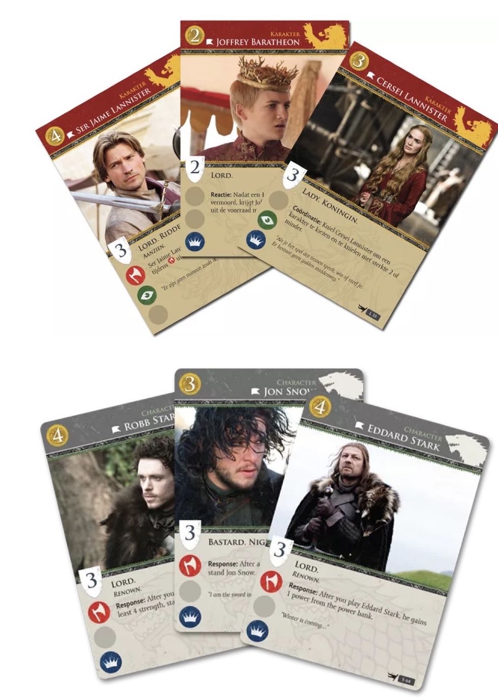 Game of Thrones Card Game  (2) board game collectible [Barcode 9781616615888] - Main Image 3