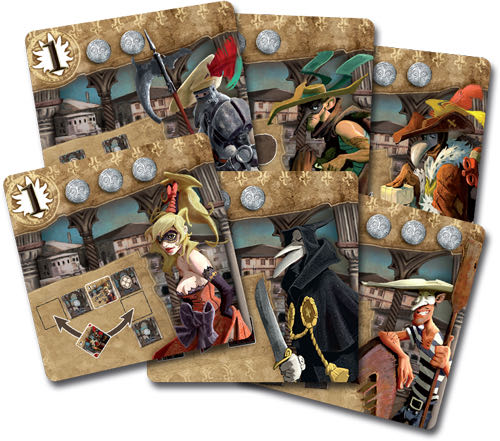 Masques  (2-4 Players) board game collectible [Barcode 9781616615918] - Main Image 2