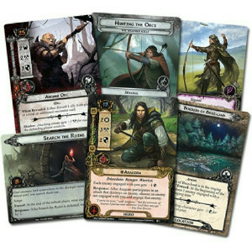 Lord Of The Rings: TCG - The Lost Realm  (1-2) board game collectible [Barcode 9781633440395] - Main Image 2